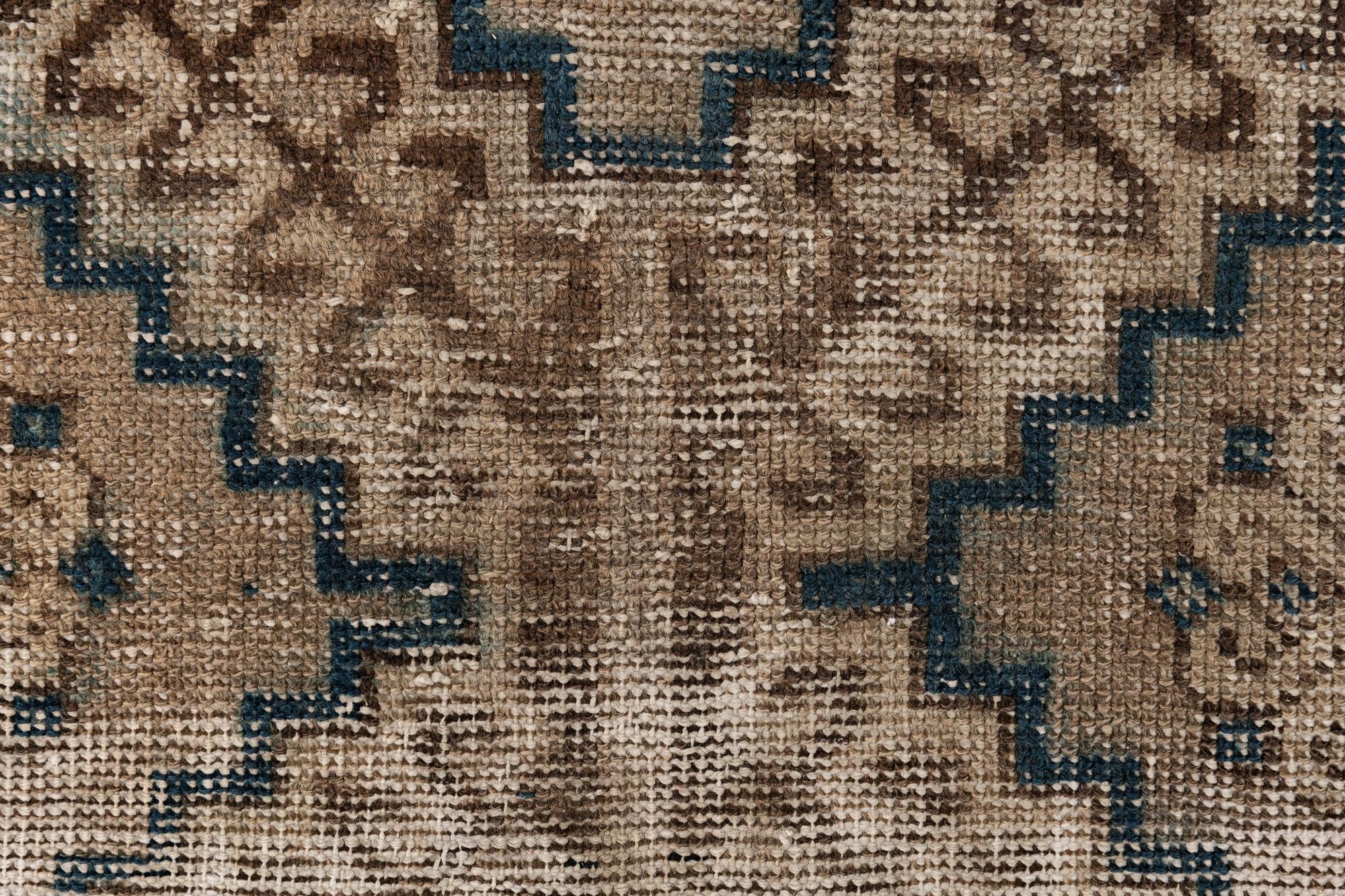 3' 10 x 6' 2 Hand Knotted Ultra Vintage Persian Wool Rug