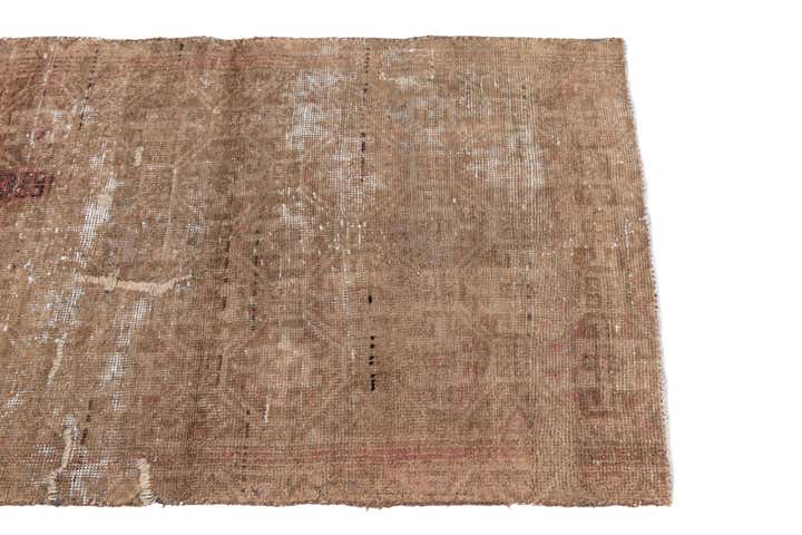 2' 7 x 4' 2 Hand Knotted Ultra Vintage Persian Wool Rug