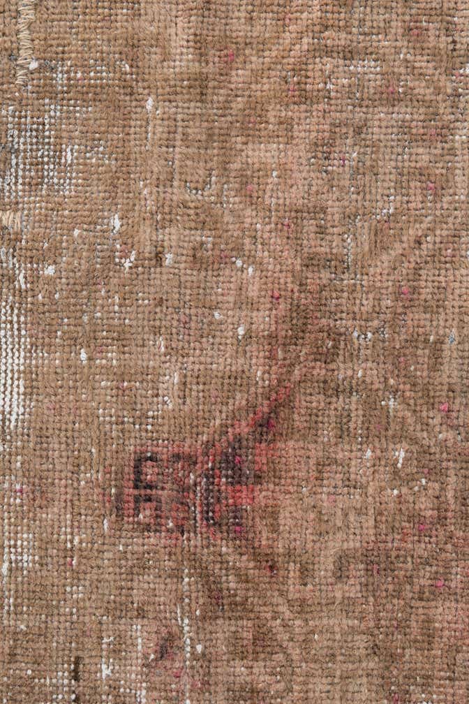 2' 7 x 4' 2 Hand Knotted Ultra Vintage Persian Wool Rug