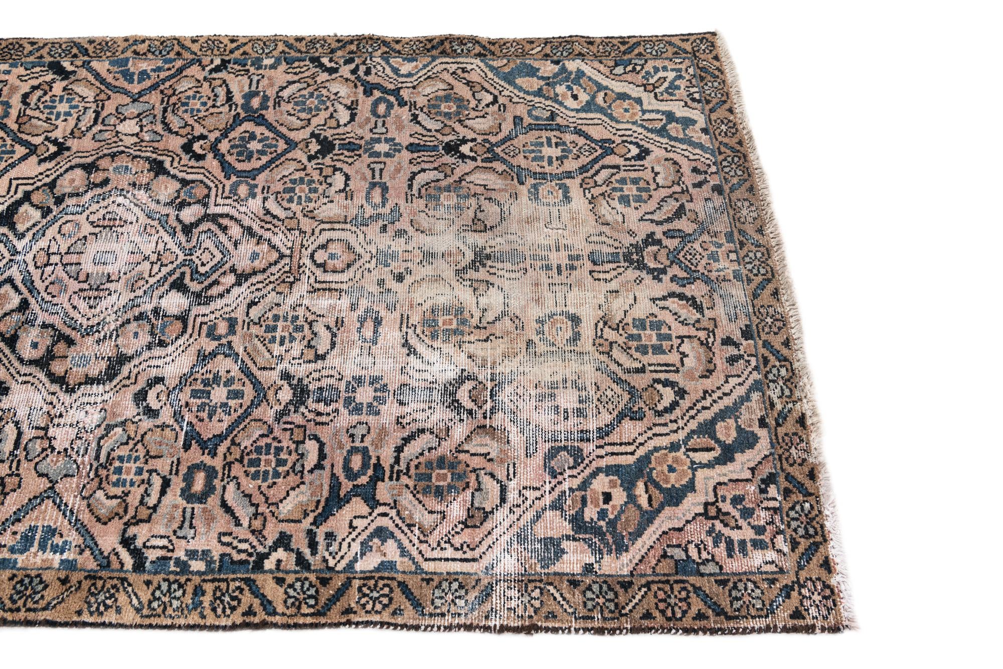 3' 2 x 6' Hand Knotted Ultra Vintage Persian Wool Rug
