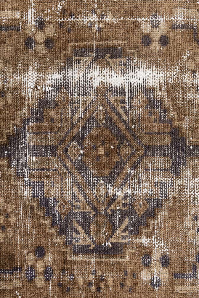 4' 2 x 5' 6 Hand Knotted Ultra Vintage Persian Wool Rug