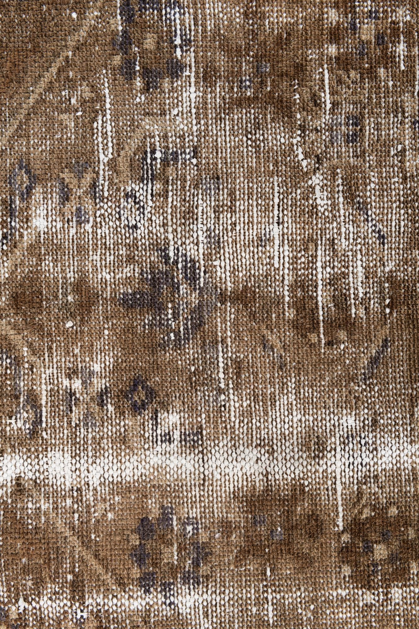 4' 2 x 5' 6 Hand Knotted Ultra Vintage Persian Wool Rug