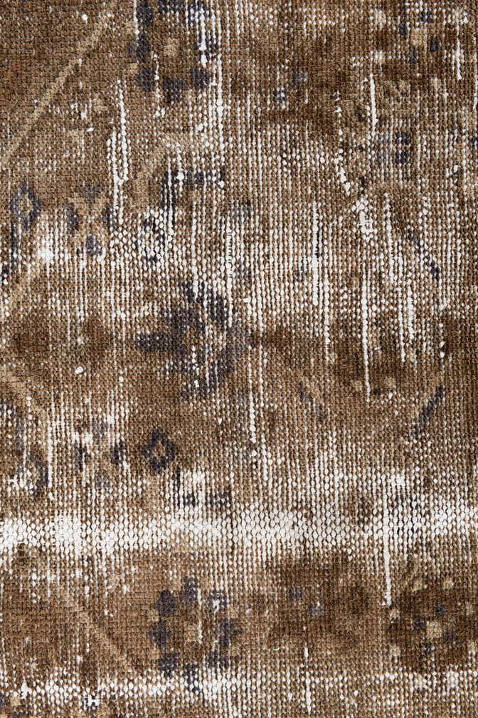4' 2 x 5' 6 Hand Knotted Ultra Vintage Persian Wool Rug
