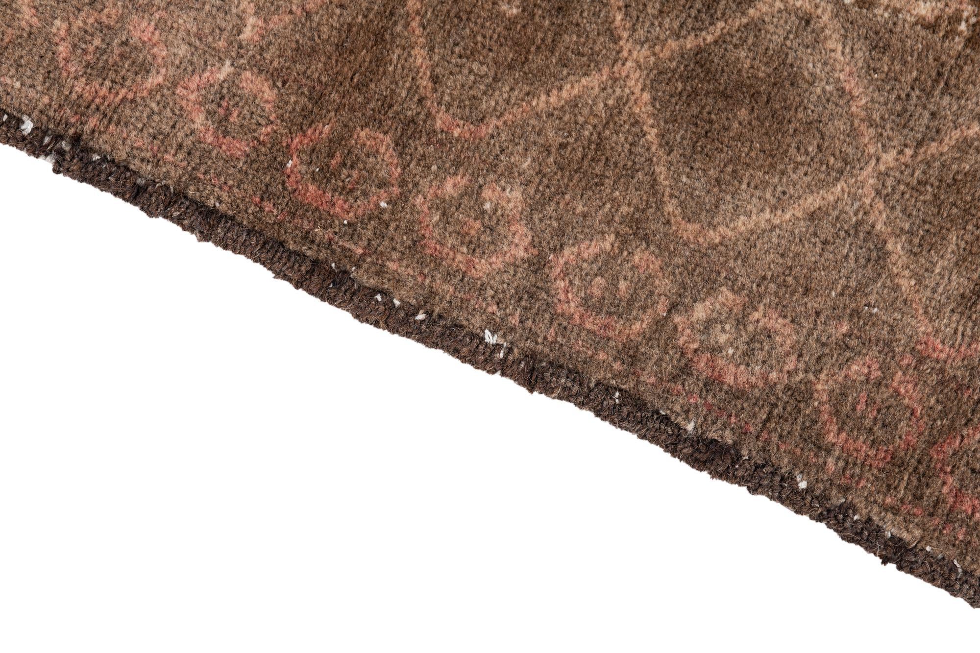 3' 3 x 6' 2 Hand Knotted Ultra Vintage Persian Wool Rug