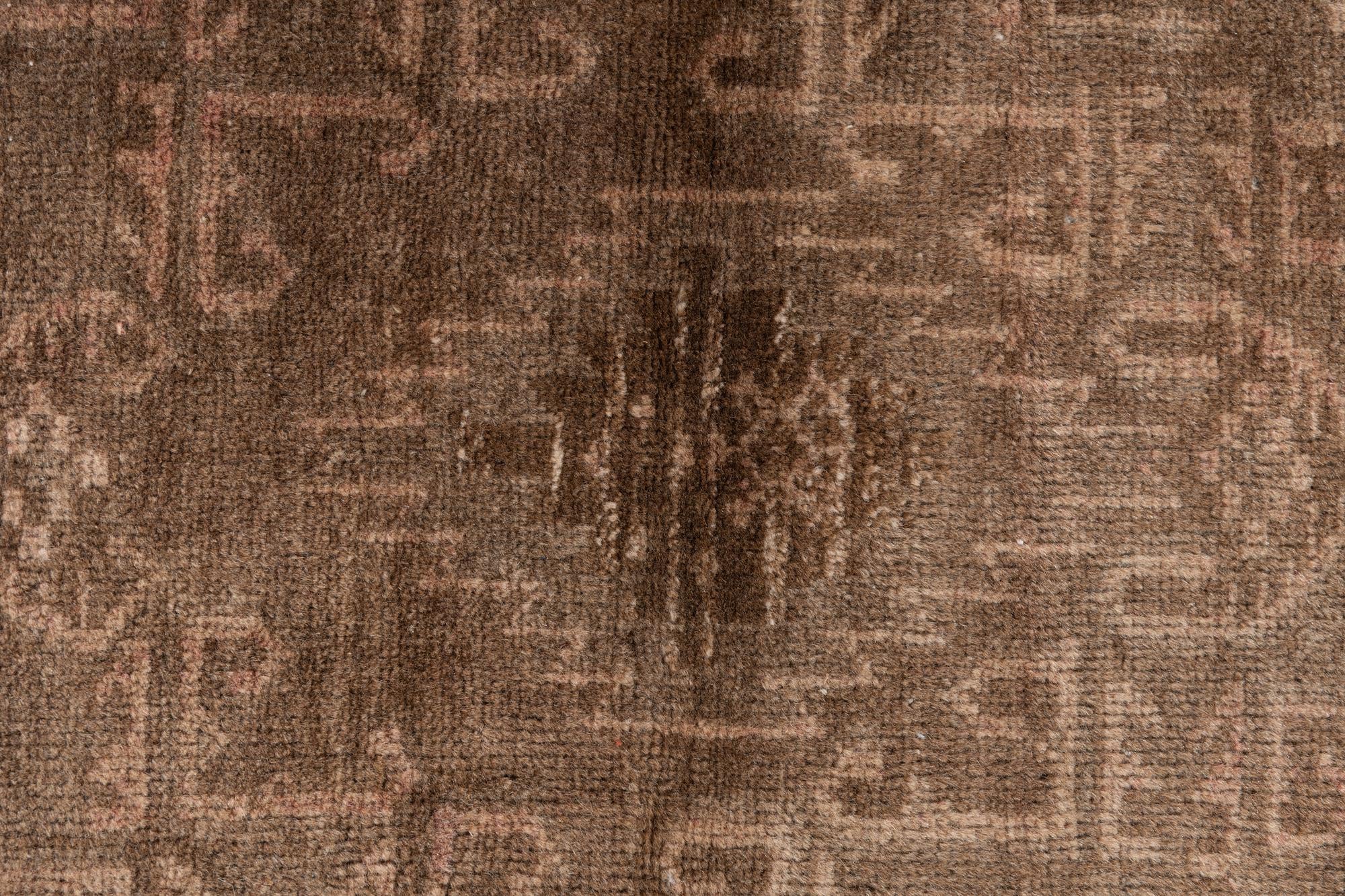 3' 3 x 6' 2 Hand Knotted Ultra Vintage Persian Wool Rug