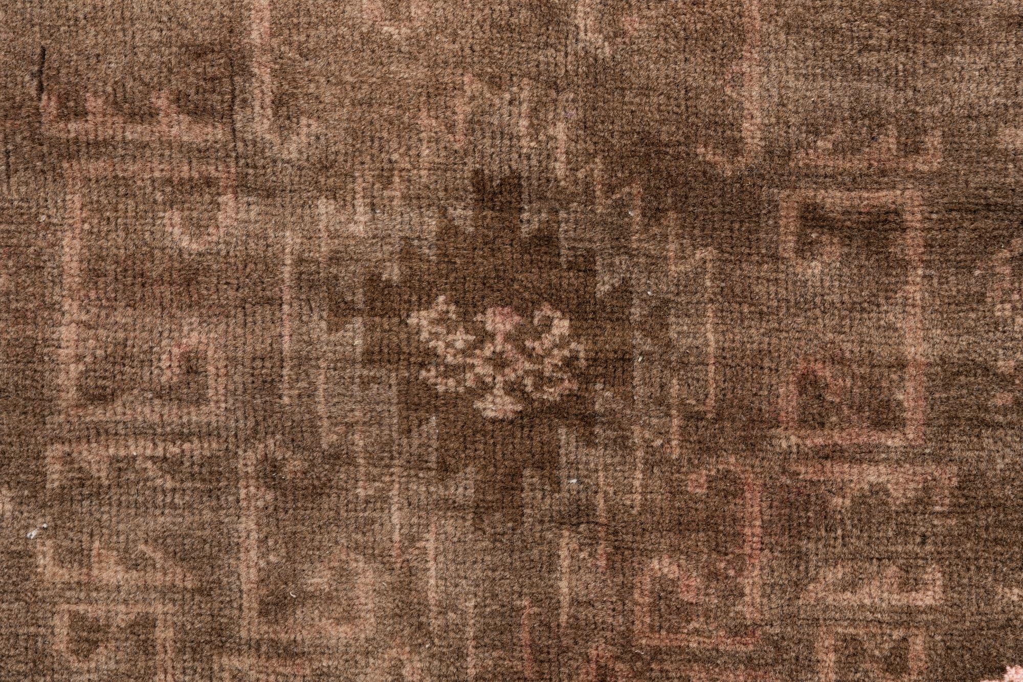 3' 3 x 6' 2 Hand Knotted Ultra Vintage Persian Wool Rug