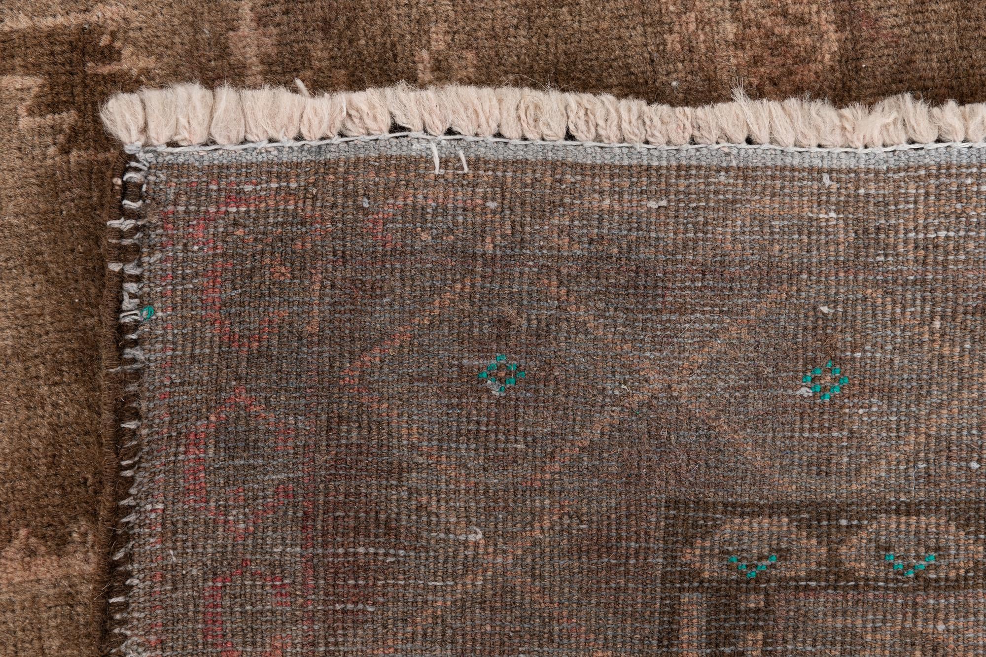 3' 3 x 6' 2 Hand Knotted Ultra Vintage Persian Wool Rug