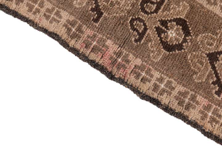 3' 4 x 6' 1 Hand Knotted Ultra Vintage Persian Wool Rug