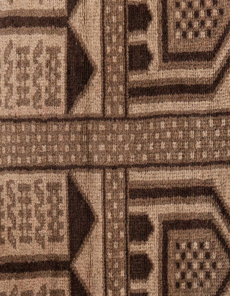 Detail image of 3' 4 x 6' 1  Hand Knotted Ultra Vintage Persian Wool Rug
