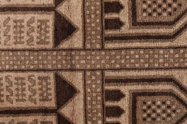 3' 4 x 6' 1 Hand Knotted Ultra Vintage Persian Wool Rug
