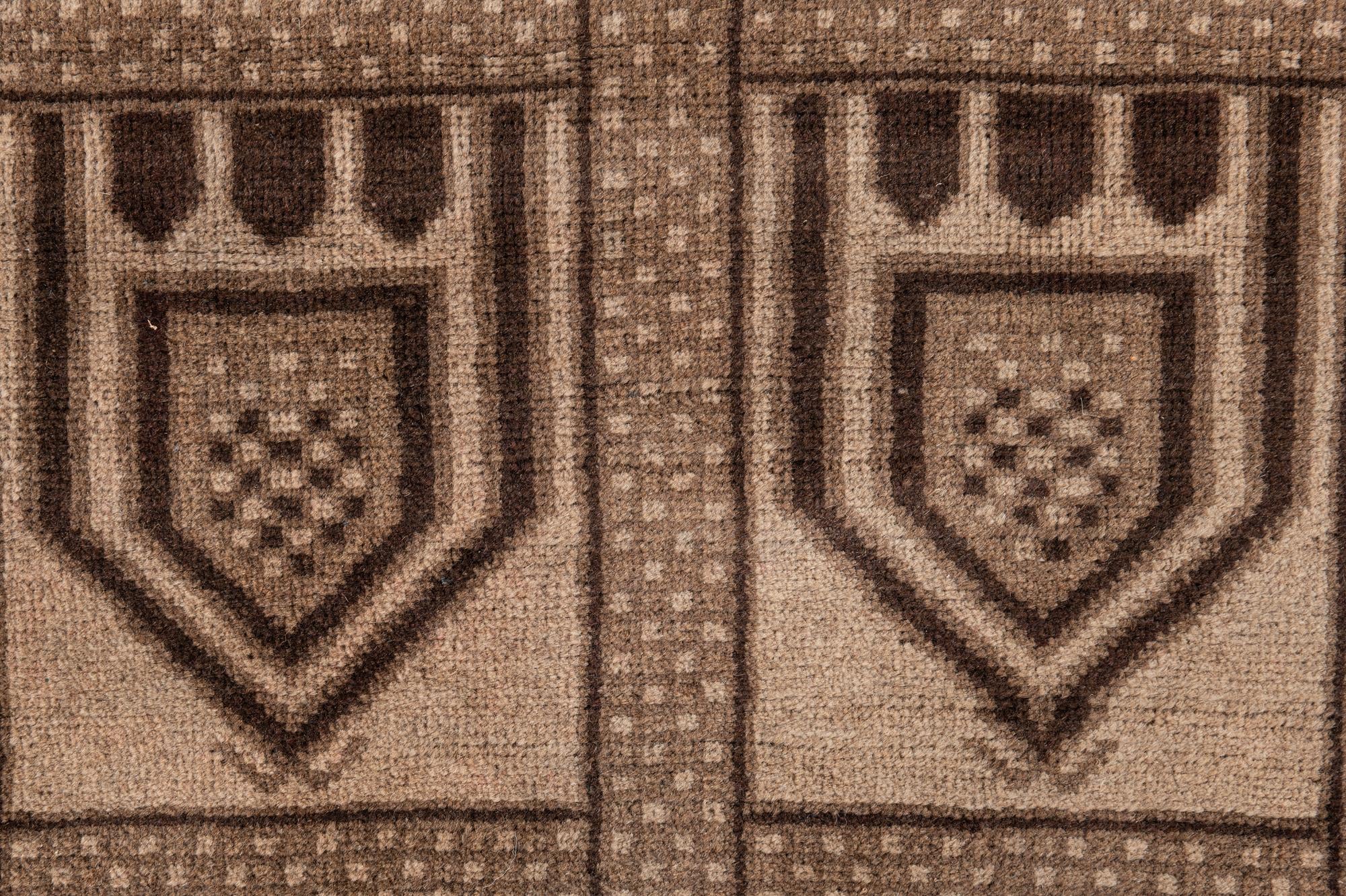 3' 4 x 6' 1 Hand Knotted Ultra Vintage Persian Wool Rug
