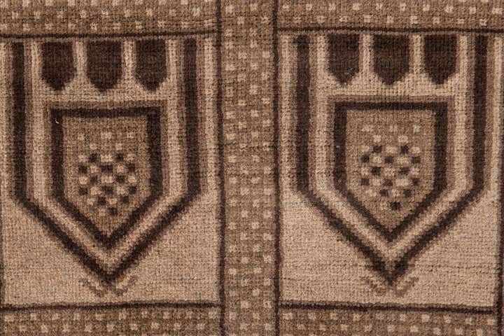 3' 4 x 6' 1 Hand Knotted Ultra Vintage Persian Wool Rug