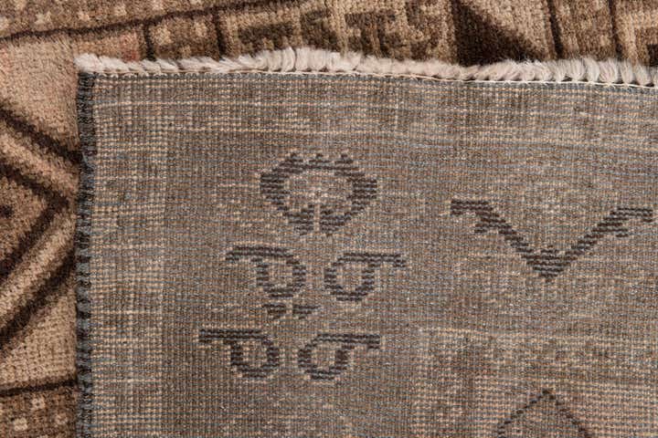 3' 4 x 6' 1 Hand Knotted Ultra Vintage Persian Wool Rug