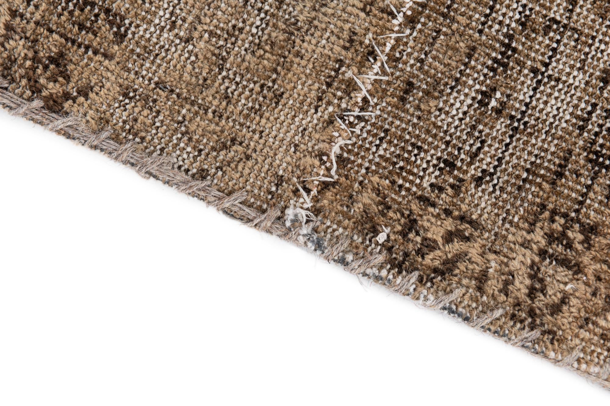 3' 3 x 5' 8 Hand Knotted Ultra Vintage Persian Wool Rug
