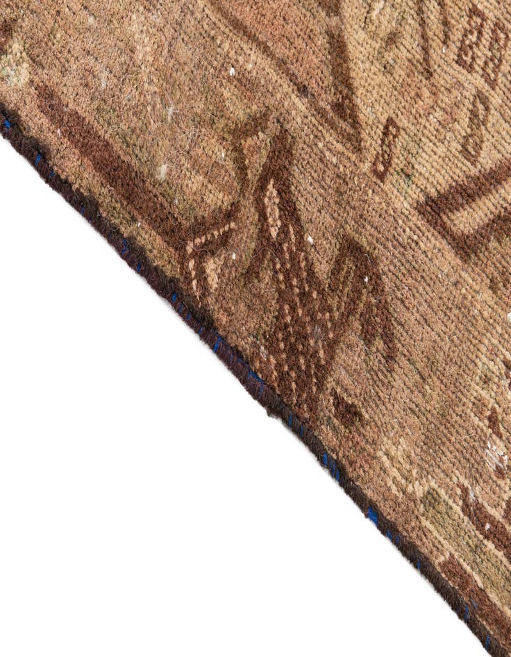 Detail image of 2' 9 x 4' 6  Hand Knotted Ultra Vintage Persian Wool Rug