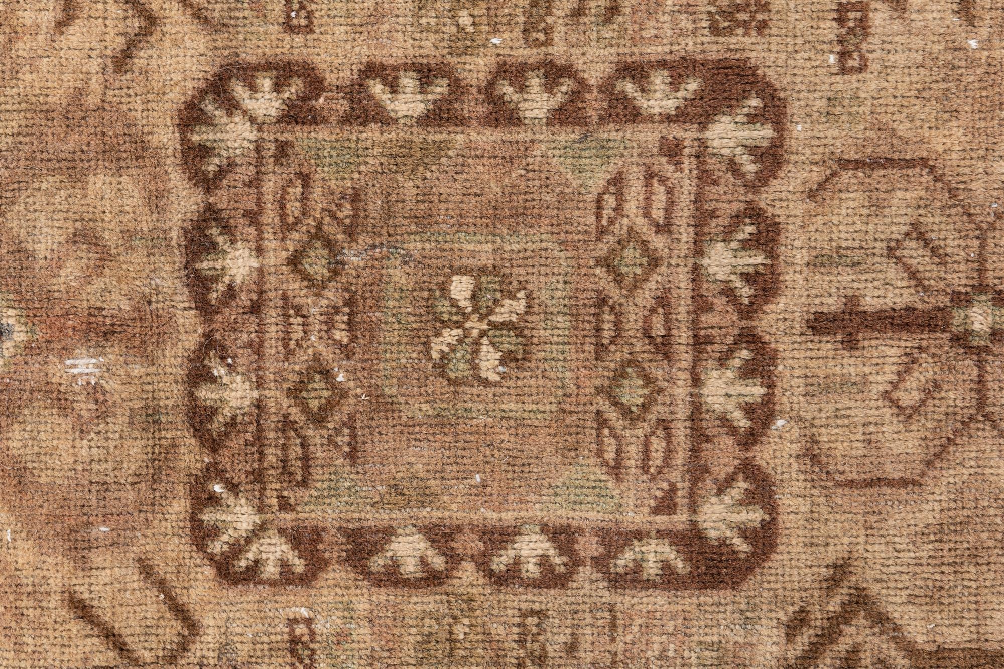 2' 9 x 4' 6 Hand Knotted Ultra Vintage Persian Wool Rug