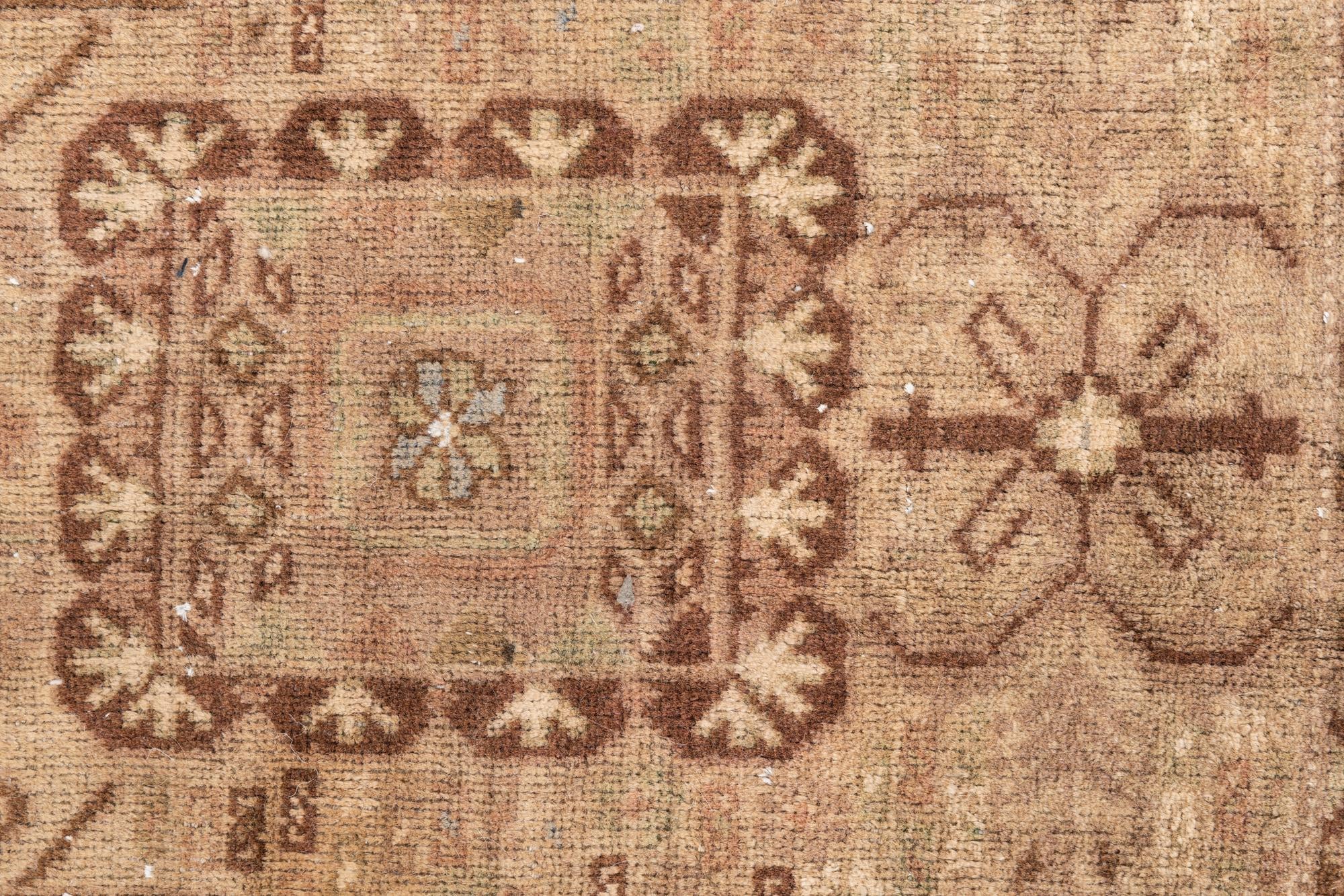 2' 9 x 4' 6 Hand Knotted Ultra Vintage Persian Wool Rug