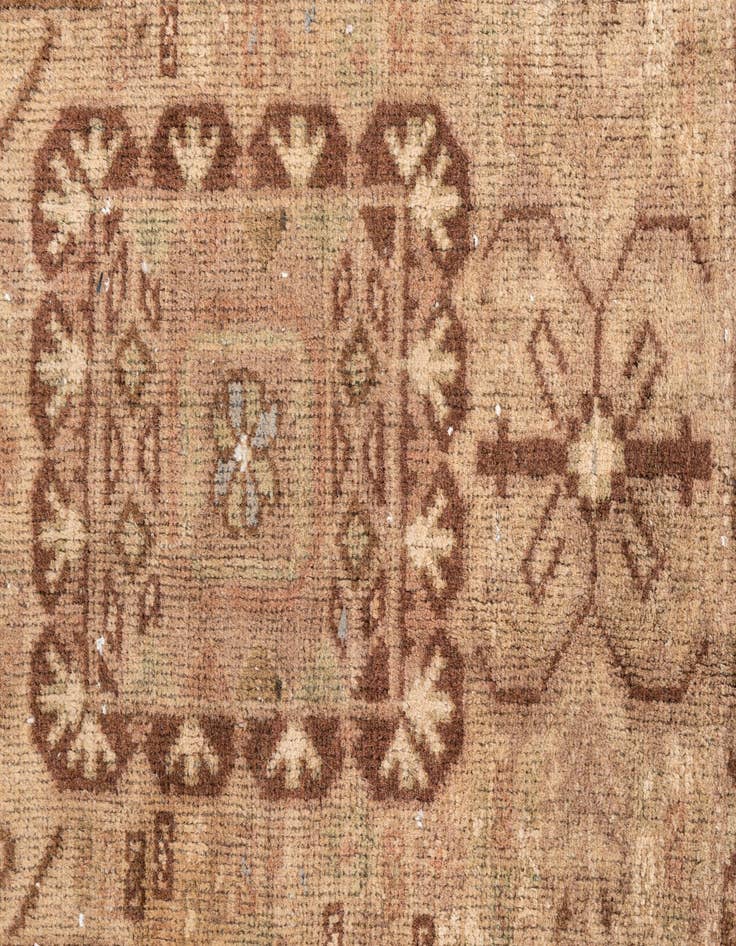 Detail image of 2' 9 x 4' 6  Hand Knotted Ultra Vintage Persian Wool Rug