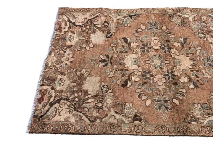 3' 3 x 5' 1 Hand Knotted Ultra Vintage Persian Wool Rug