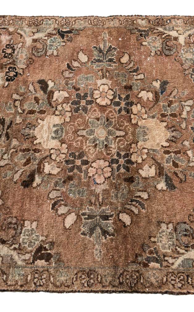 3' 3 x 5' 1 Hand Knotted Ultra Vintage Persian Wool Rug