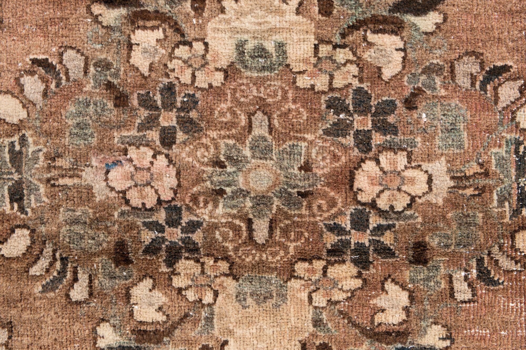 3' 3 x 5' 1 Hand Knotted Ultra Vintage Persian Wool Rug