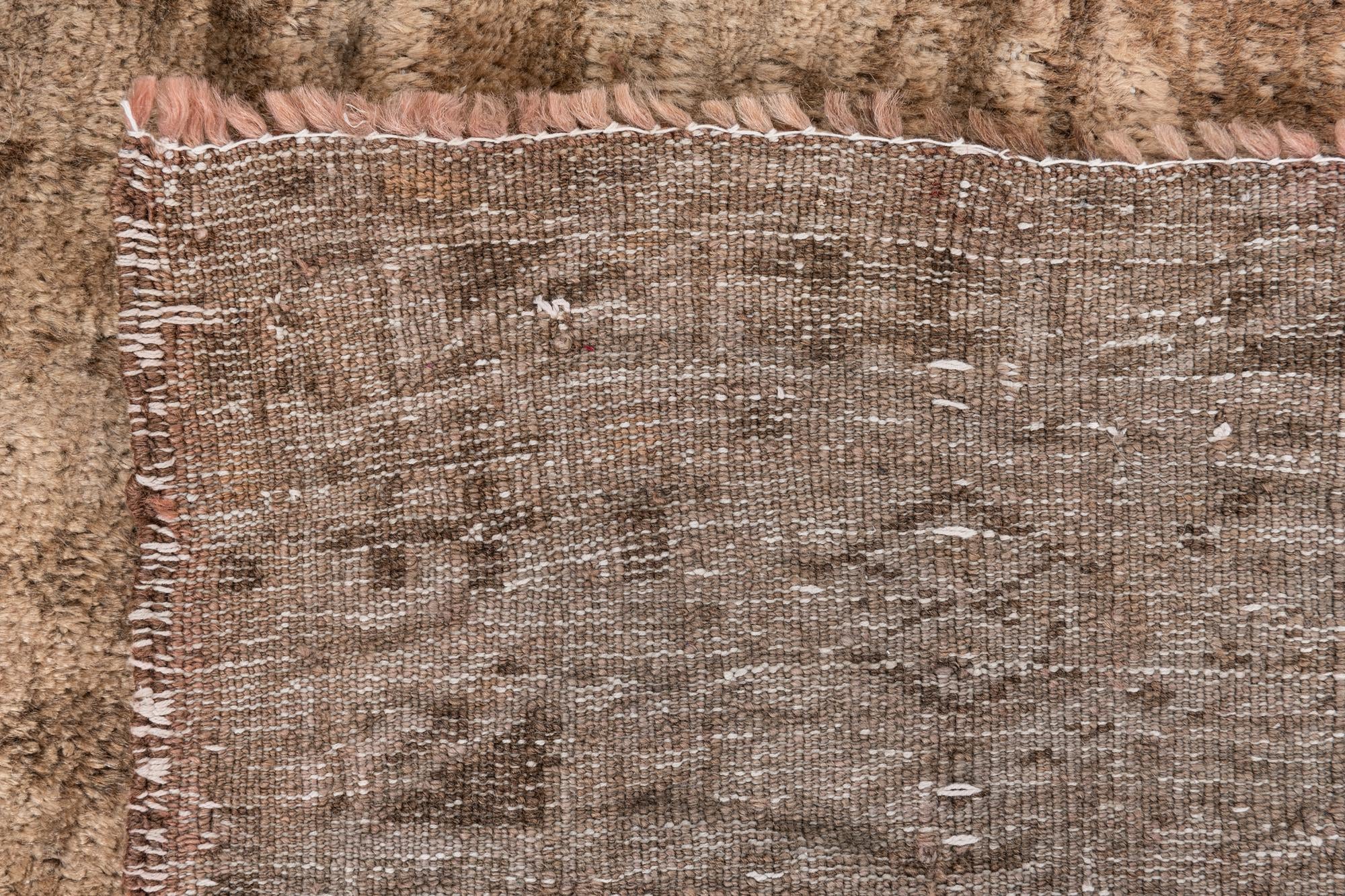 2' 9 x 4' 3 Hand Knotted Ultra Vintage Persian Wool Rug