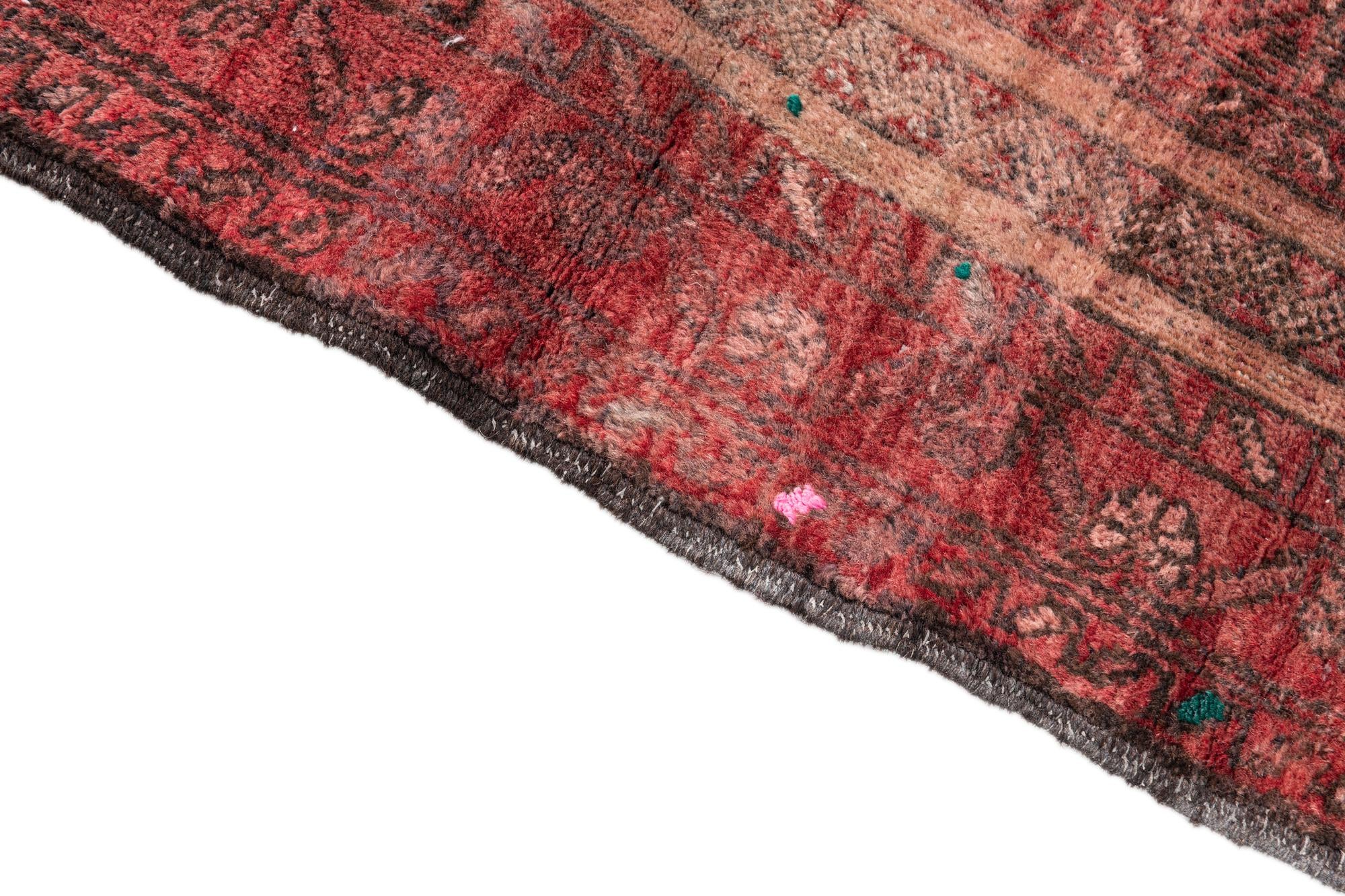 2' 10 x 4' Hand Knotted Ultra Vintage Persian Wool Rug