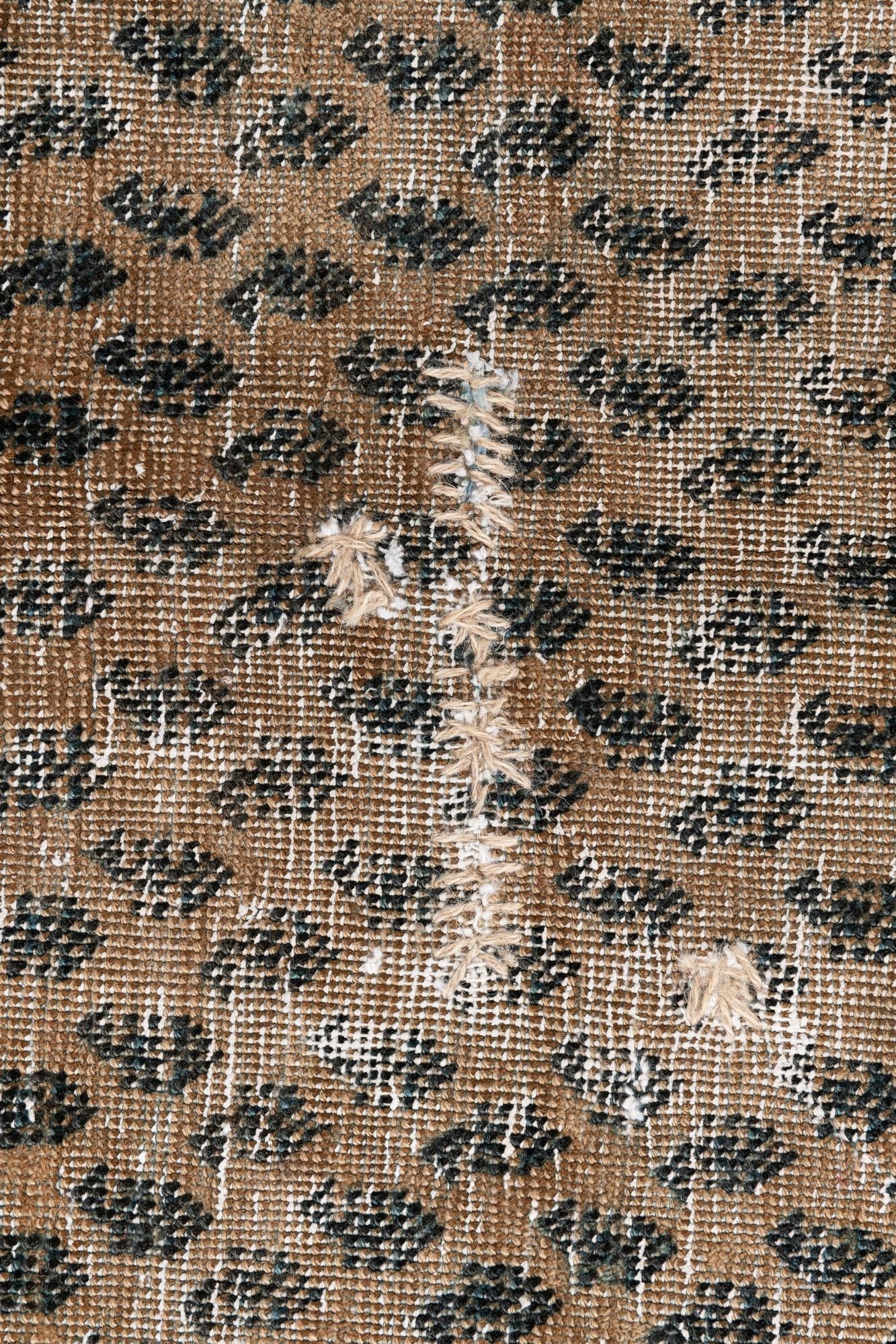 4' 2 x 5' 5 Hand Knotted Ultra Vintage Persian Wool Rug
