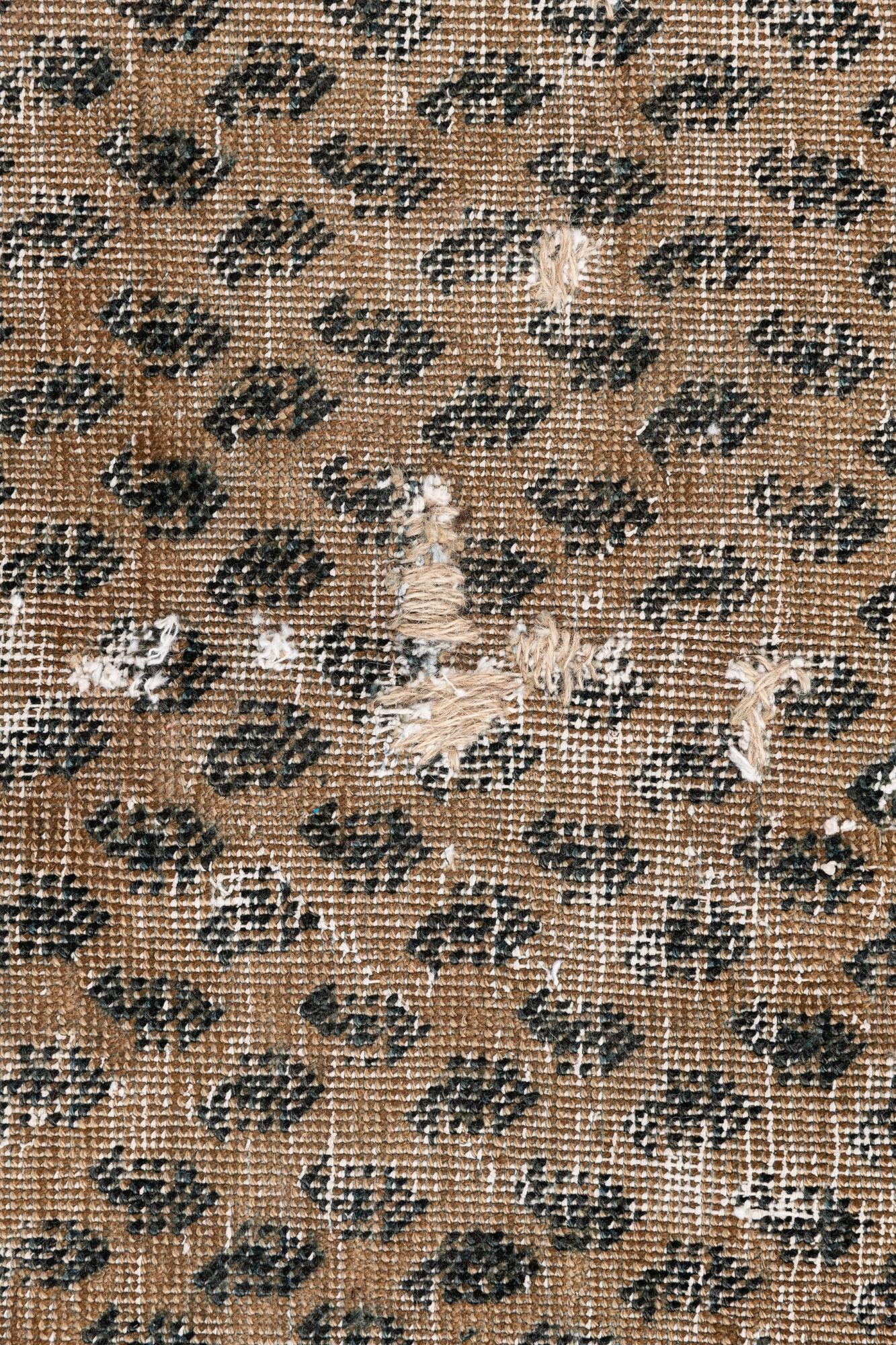 4' 2 x 5' 5 Hand Knotted Ultra Vintage Persian Wool Rug