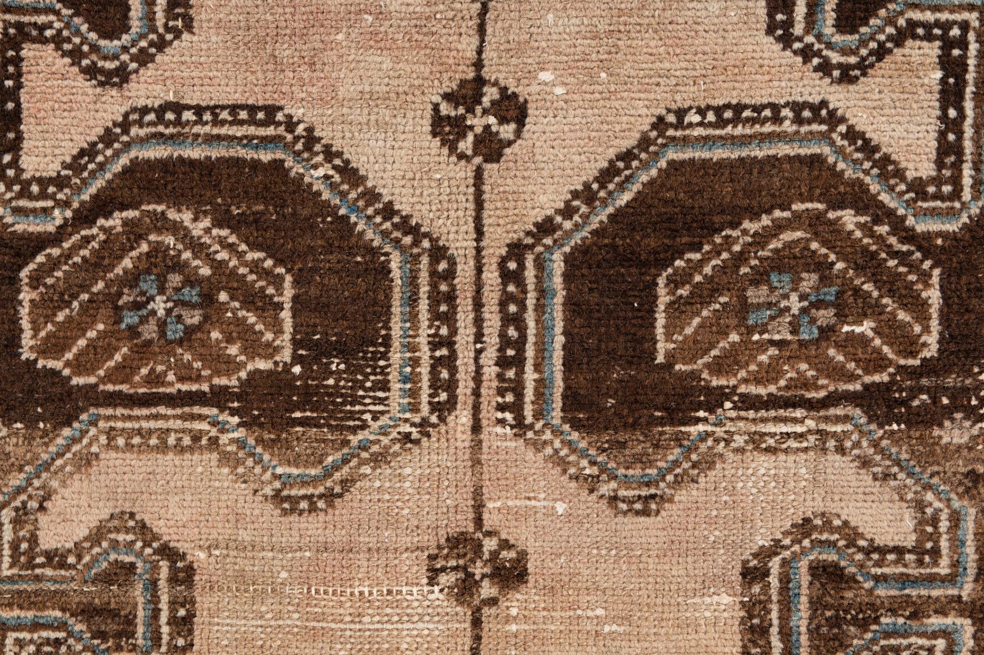 3' 2 x 6' 1 Hand Knotted Ultra Vintage Persian Wool Rug