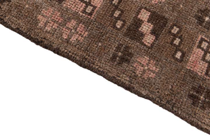 3' 8 x 6' 7 Hand Knotted Ultra Vintage Persian Wool Rug