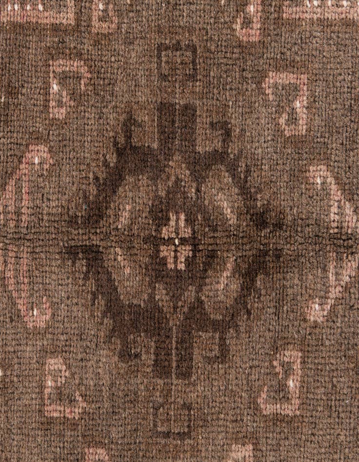 Detail image of 3' 8 x 6' 7  Hand Knotted Ultra Vintage Persian Wool Rug