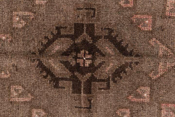 3' 8 x 6' 7 Hand Knotted Ultra Vintage Persian Wool Rug