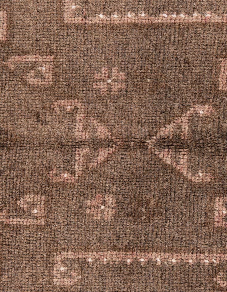 Detail image of 3' 8 x 6' 7  Hand Knotted Ultra Vintage Persian Wool Rug