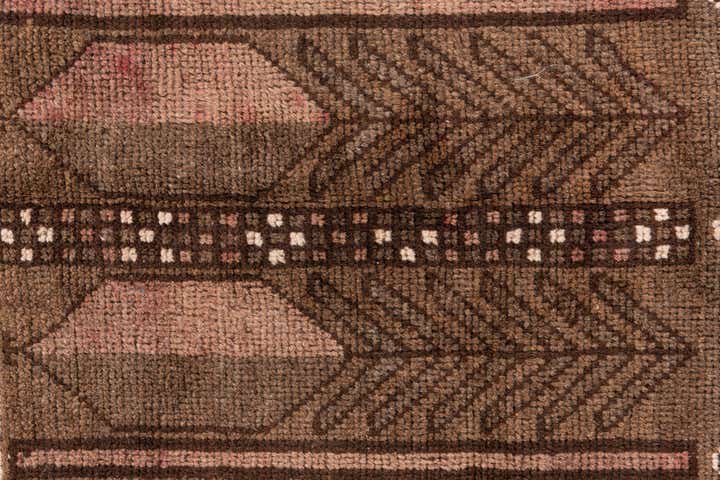 3' 7 x 6' 3 Hand Knotted Ultra Vintage Persian Wool Rug