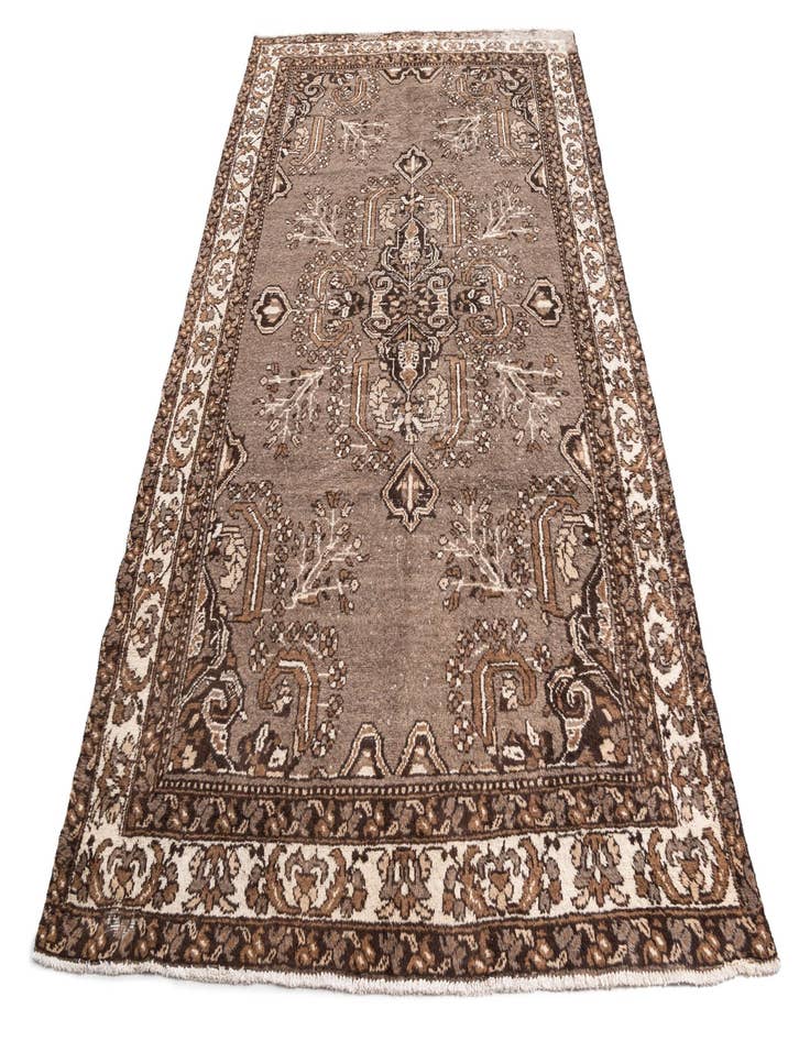 Detail image of 6' 5 x 9' 8  Hand Knotted Ultra Vintage Persian Wool Rug