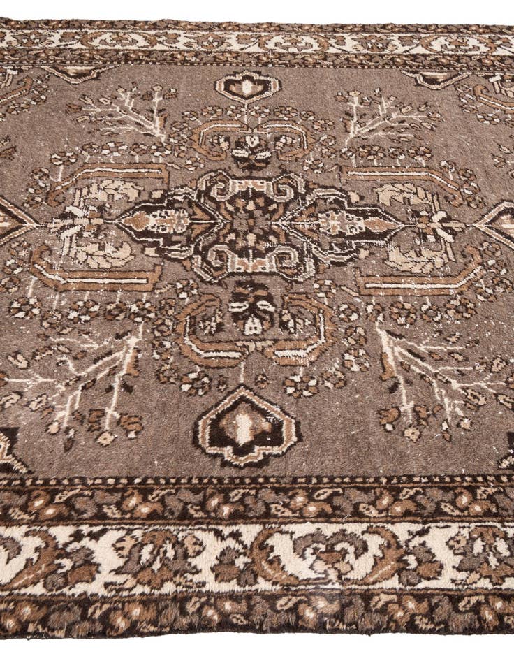 Detail image of 6' 5 x 9' 8  Hand Knotted Ultra Vintage Persian Wool Rug