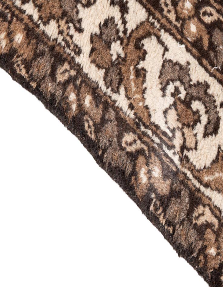 Detail image of 6' 5 x 9' 8  Hand Knotted Ultra Vintage Persian Wool Rug