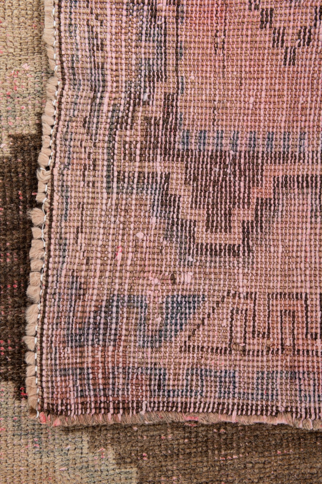 5' 6 x 9' 2 Hand Knotted Ultra Vintage Persian Wool Rug
