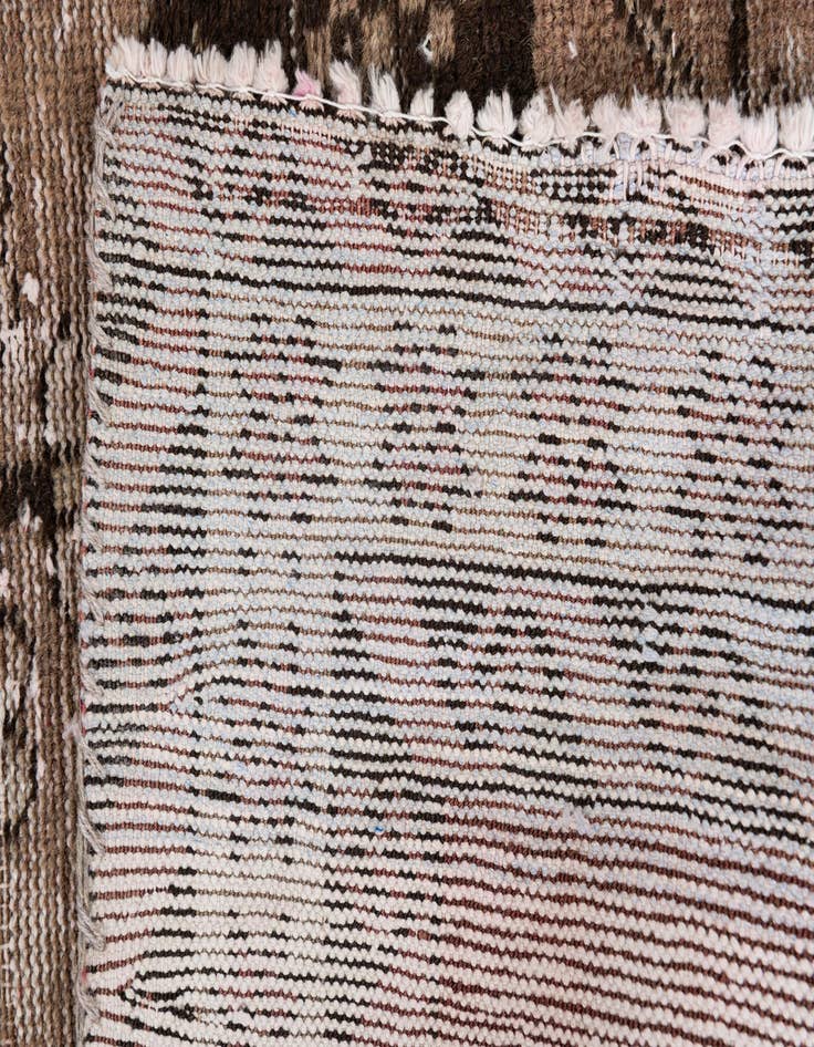 Detail image of 3' 9 x 6'  Hand Knotted Ultra Vintage Persian Wool Rug