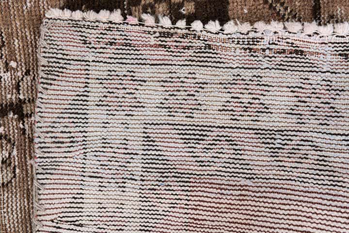 3' 9 x 6' Hand Knotted Ultra Vintage Persian Wool Rug