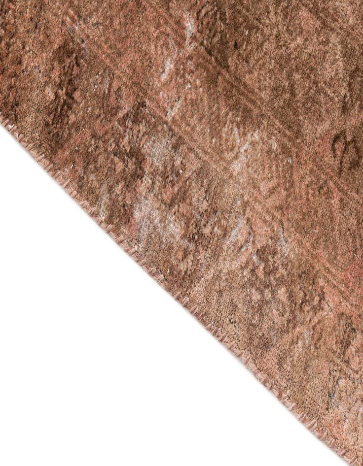 Detail image of 4' x 6'  Hand Knotted Ultra Vintage Persian Wool Rug