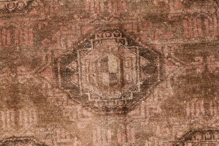 4' x 6' Hand Knotted Ultra Vintage Persian Wool Rug