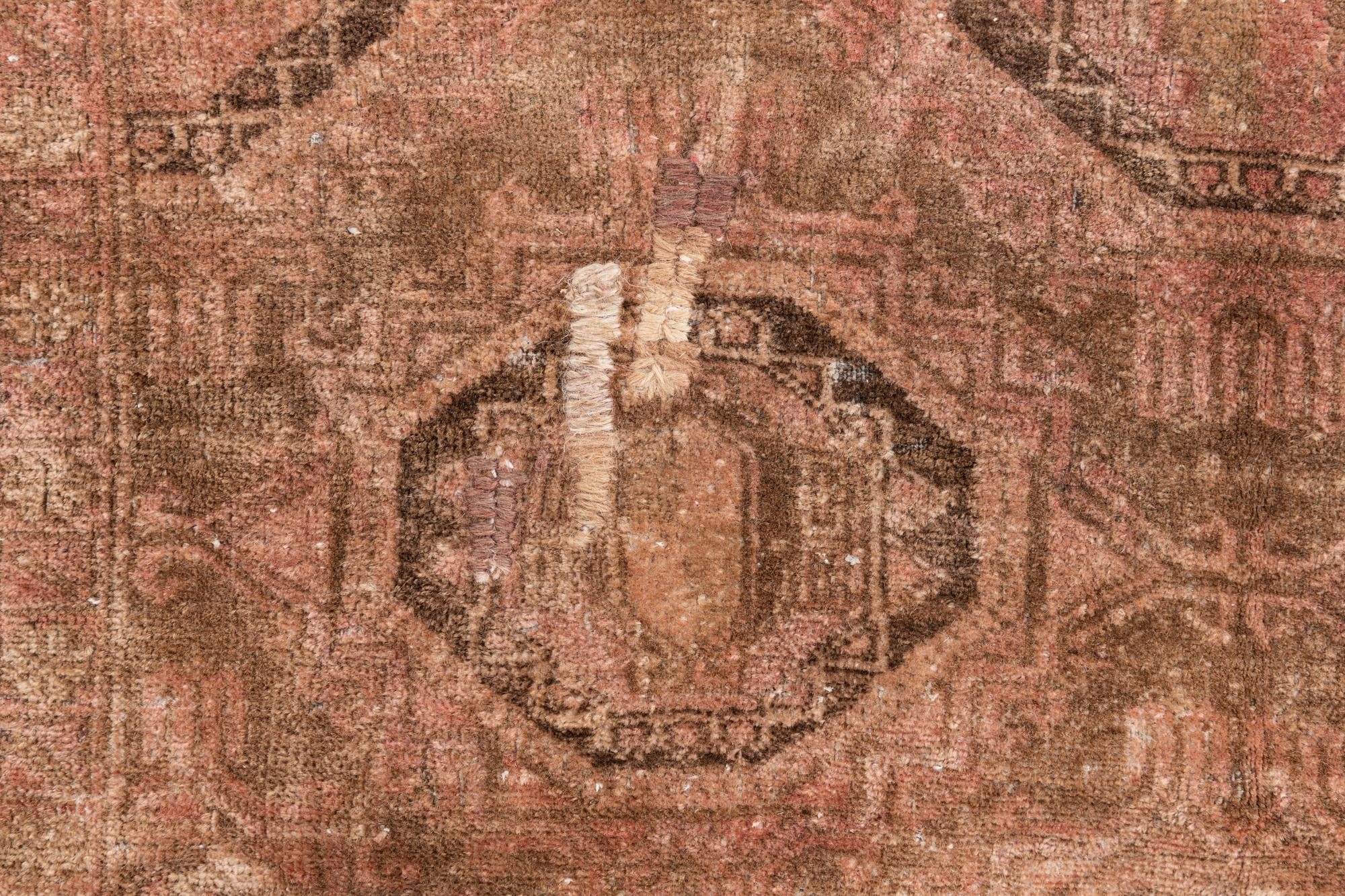 4' x 6' Hand Knotted Ultra Vintage Persian Wool Rug