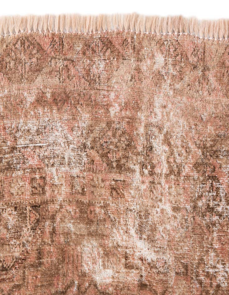 Detail image of 4' x 6'  Hand Knotted Ultra Vintage Persian Wool Rug