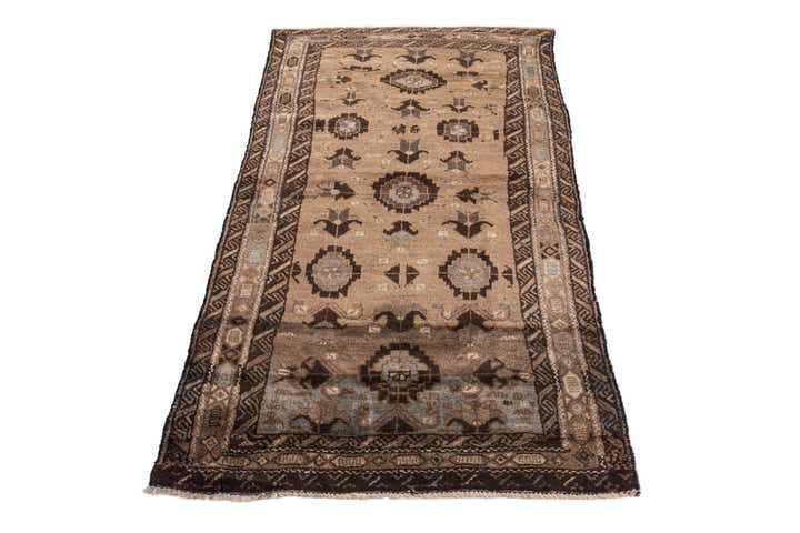 3' 3 x 5' 8 Hand Knotted Ultra Vintage Persian Wool Rug