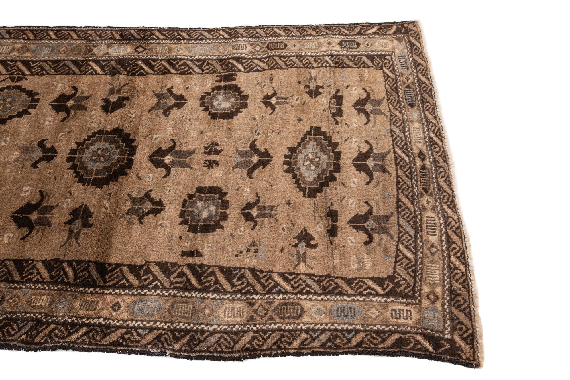 3' 3 x 5' 8 Hand Knotted Ultra Vintage Persian Wool Rug