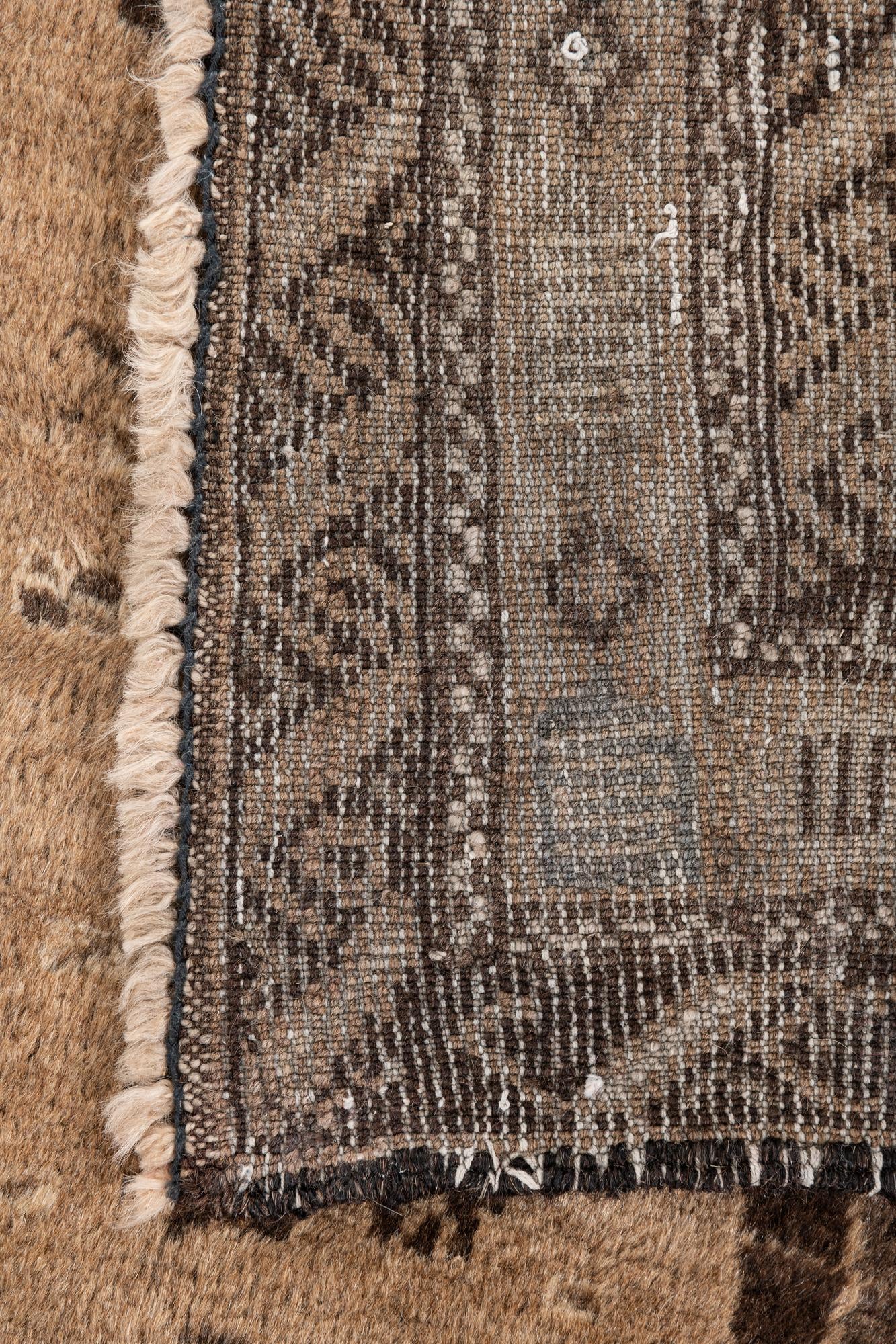 3' 3 x 5' 8 Hand Knotted Ultra Vintage Persian Wool Rug