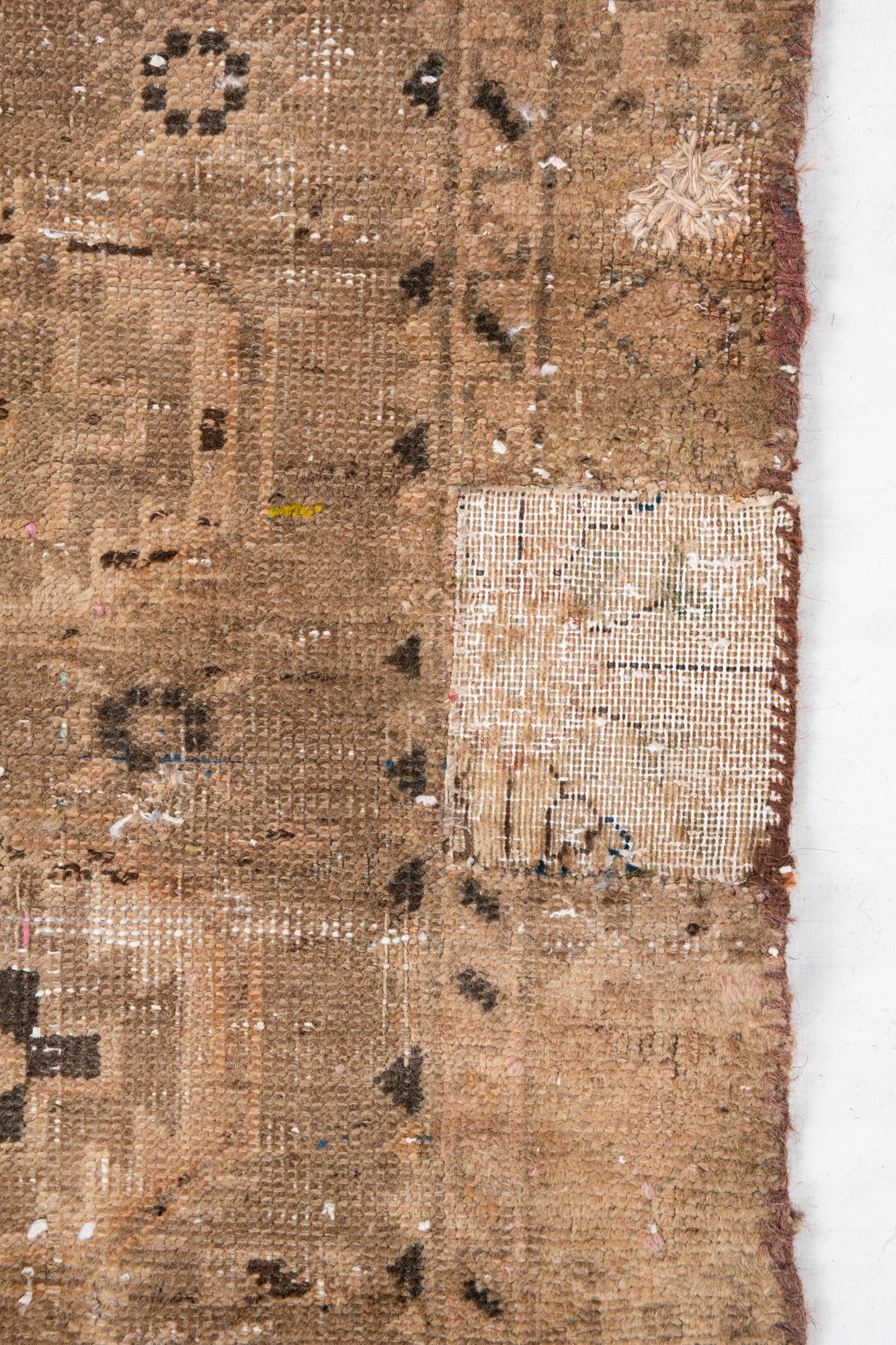 2' 8 x 5' Hand Knotted Ultra Vintage Persian Wool Rug