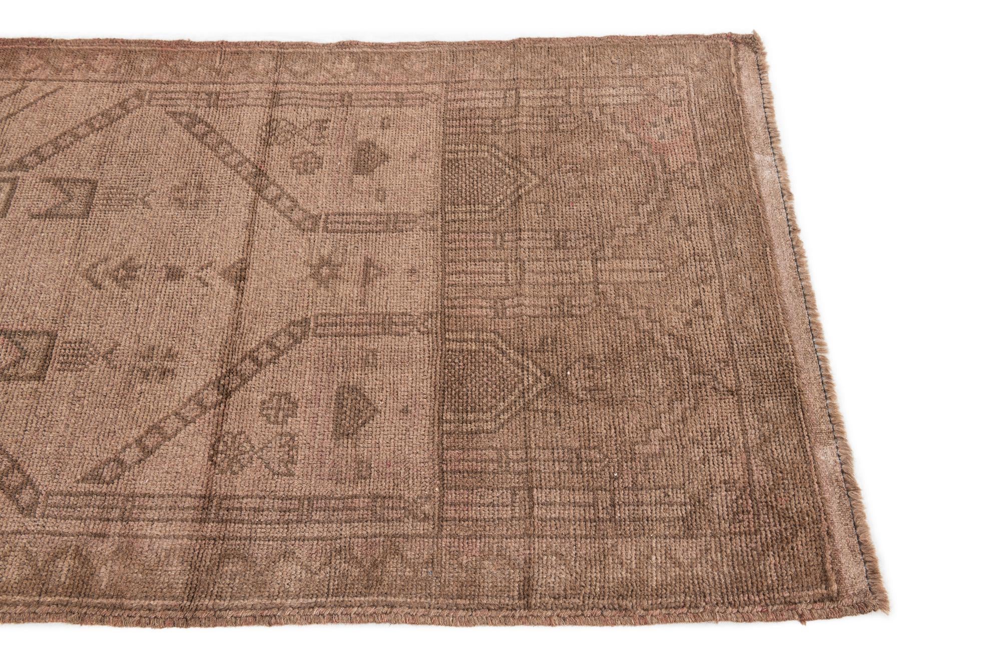 3' x 4' 7 Hand Knotted Ultra Vintage Persian Wool Rug